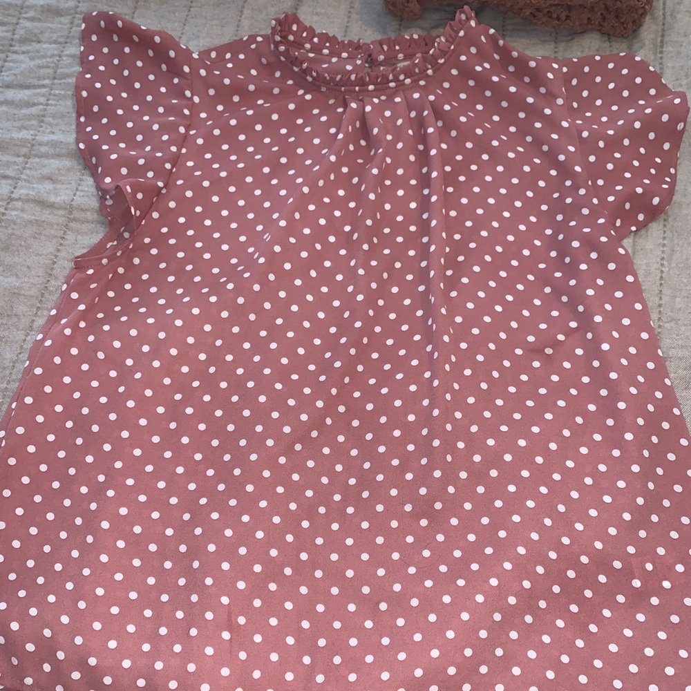 Polka Dot Blouse